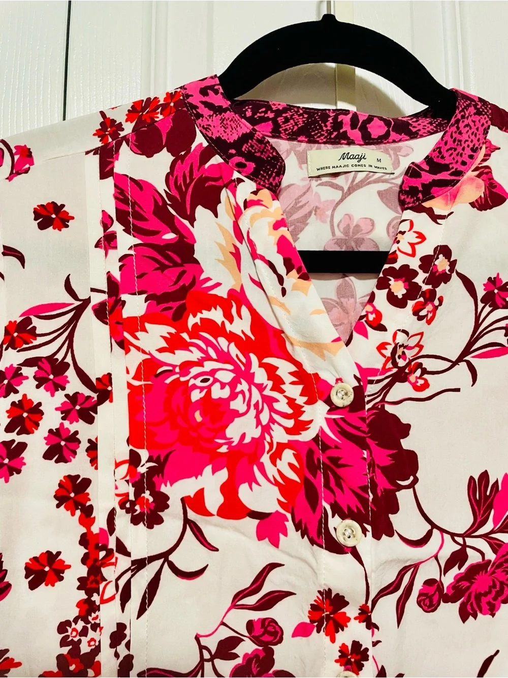 Maaji Floral Pajama Set - Crop Top with Palazzo Pants
